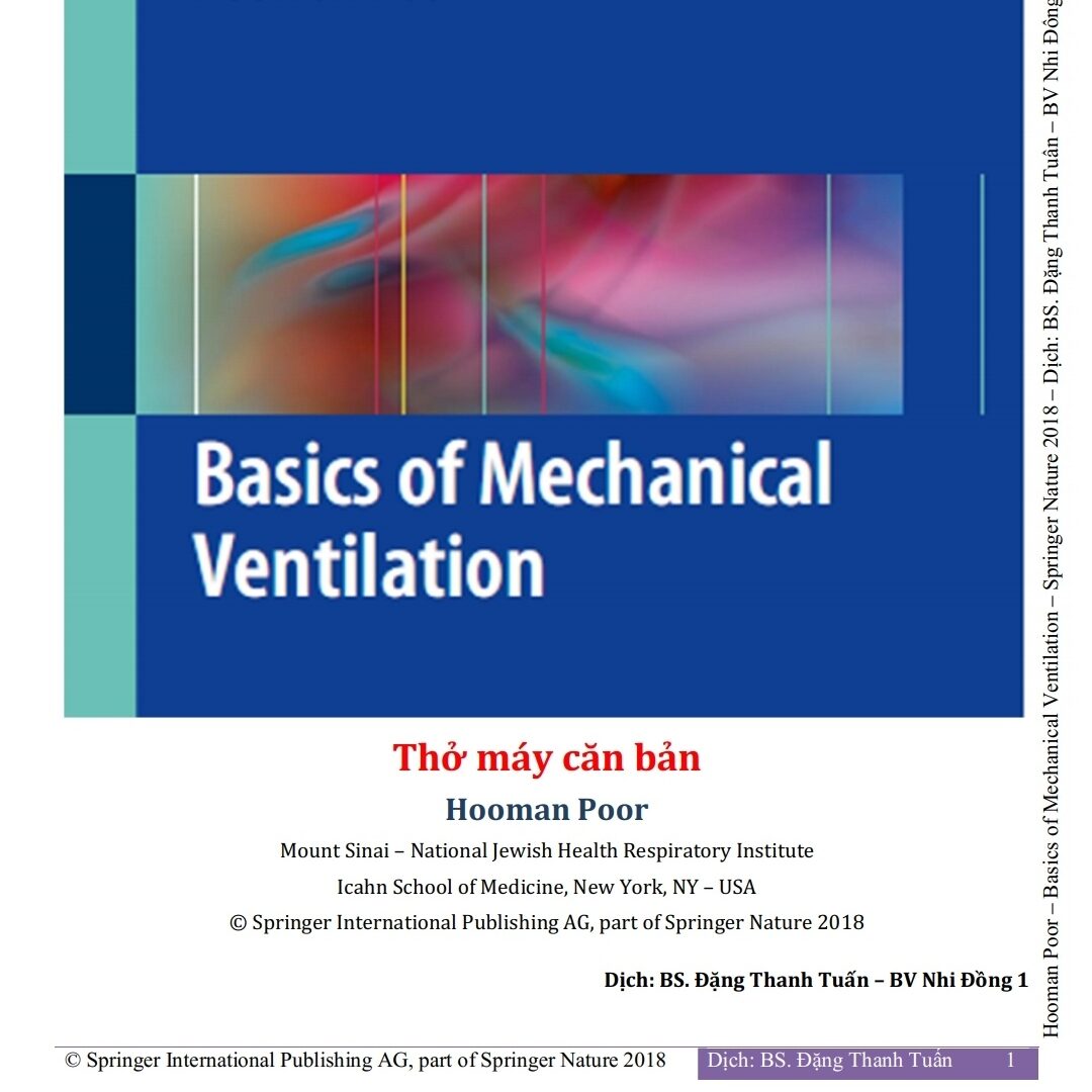 [Sách dịch] Thở máy cơ bản
